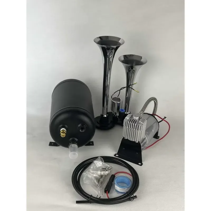 Air Horn Dual Horn Air Horn with Compressor Any 12 V Vehicle Truck Lorrys Train Boat Car Truck view 3