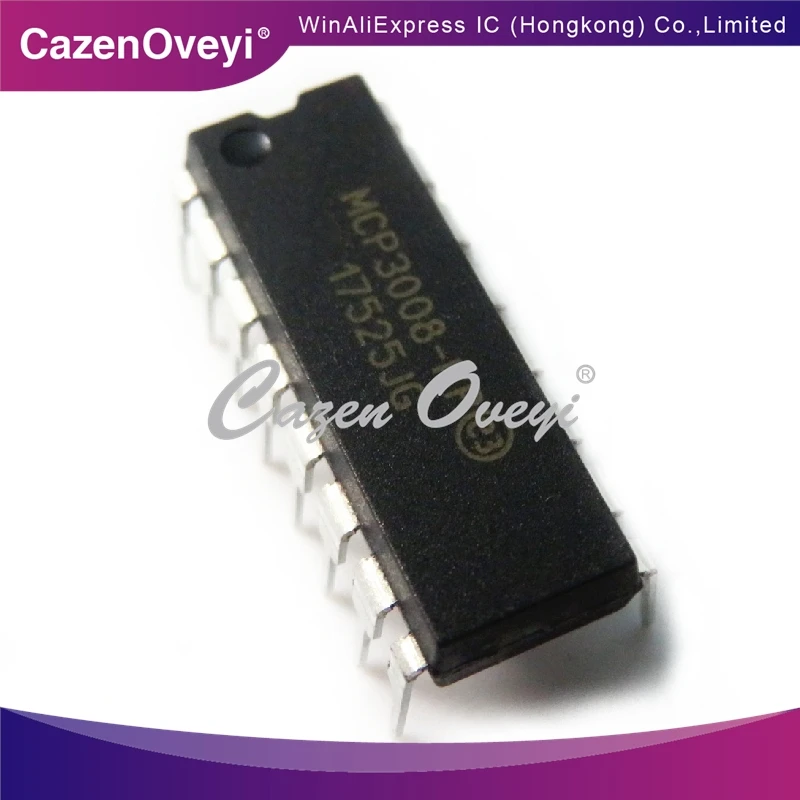 10pcs MCP3008-I/p mcp3008 dip-16