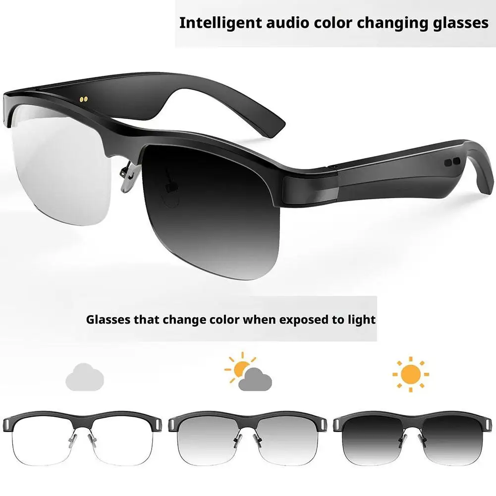 

Умные Bluetooth-аудио-очки, наушники для вождения, говорящей музыки, езды на велосипеде, уличной защиты от ультрафиолета, модные умные солнцезащитные очки Z3T4