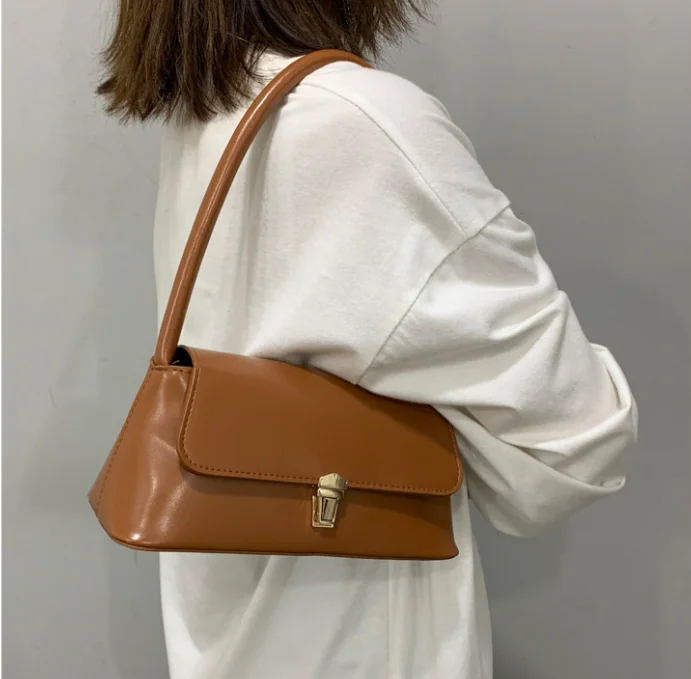 Französische Kleine Trendige Umhängetaschen für Damen 2025 Neuer Stil Modische Handtaschen Vielseitige und Stilvolle Umhängetasche Komplett – Detail 12