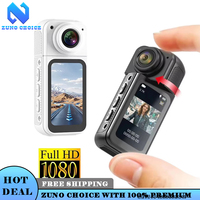 Zuno S70 2.7K 1080P HD Mini Body Camera WiFi Sports DV Video Recorder Portable Wearable Magnetic Thumb Action Camera Bike Corder