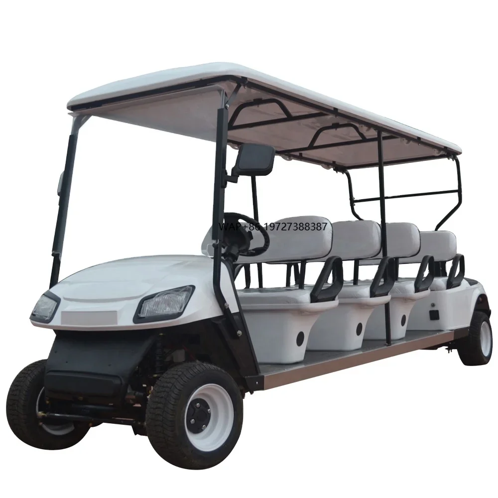 

Wholesale 8-Seater Electric Club Car with Fast Single Cart 48V Battery Voltage for Airports and Golf Courses