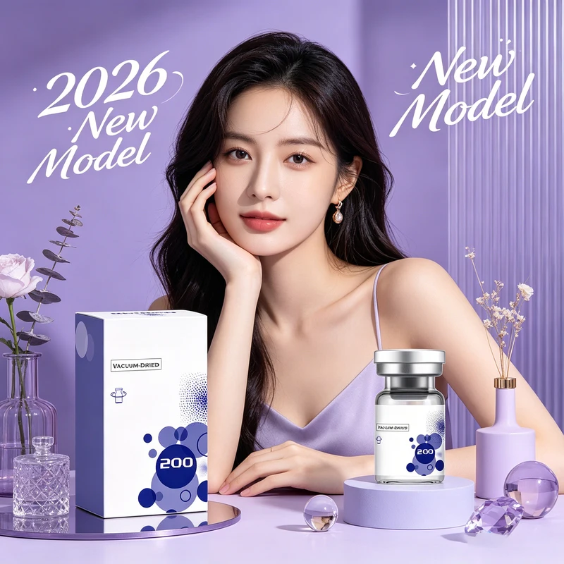 Pó Facial K-Beauty Grau Salão 200 Sérum Desidratado a Vácuo para Cuidados Faciais, Textura em Pó Flexível para Combinar com Cuidados Diários com a Pele
