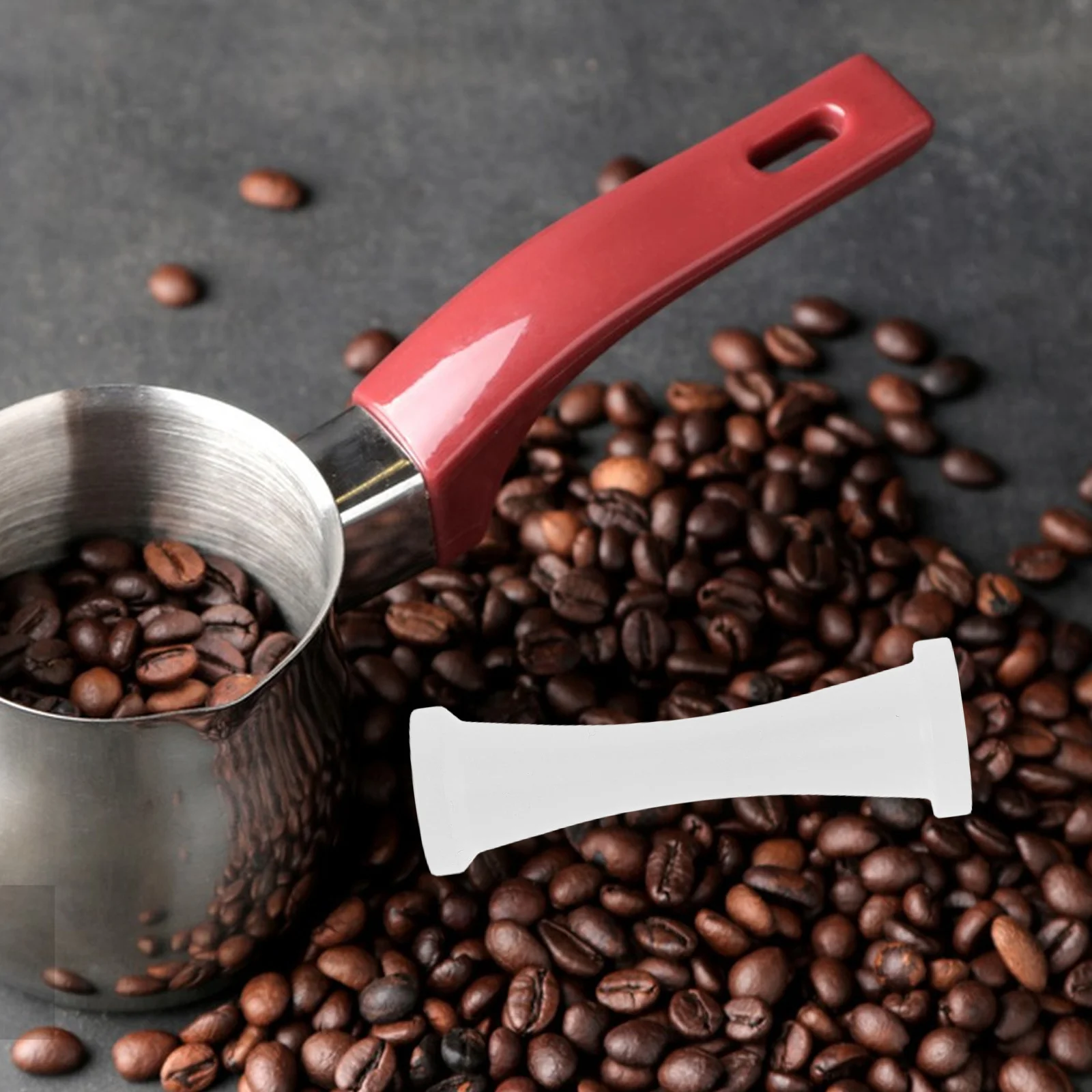 

Coffee Distributor Solid Powder Hammer Lightweight Espresso Tamper Reusable Plastic Handheld Press Tool For Even Tamping