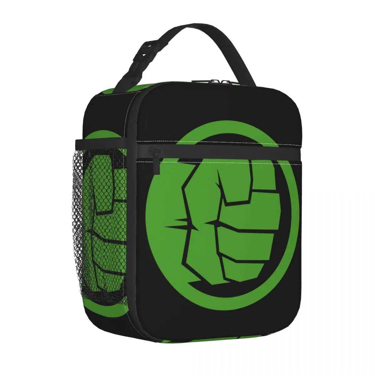 Incredible Hulk Logo Insulated Lunch Bags Thermal Bag Reusable Lunch Container Leakproof Tote Lunch Box Girl Boy College Outdoor