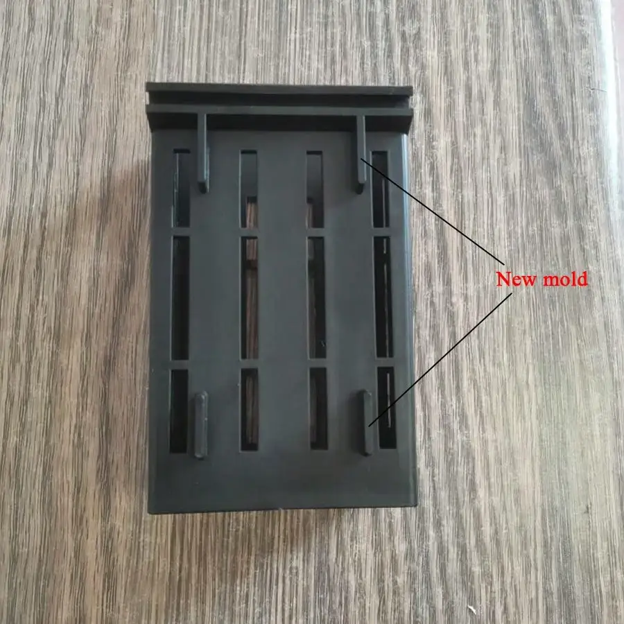 Aquarium Plant Holder Black Plastic Basket with Clip for Fish Tank Aquatic Plant Fixing Stable Installation
