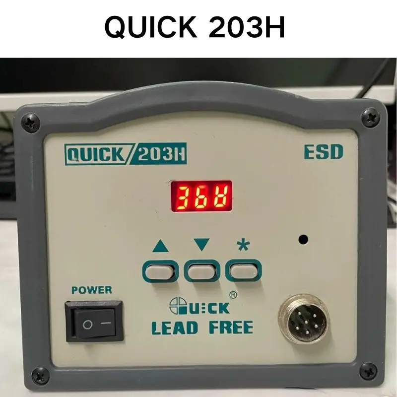 Second hand test OK QUICK 203H high-frequency soldering station