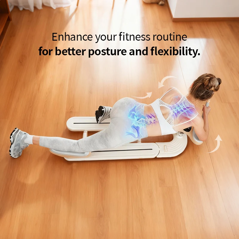Durable White ABS Waist Twister, Portable Adjustable Waterproof Daily Waist Workout Gear