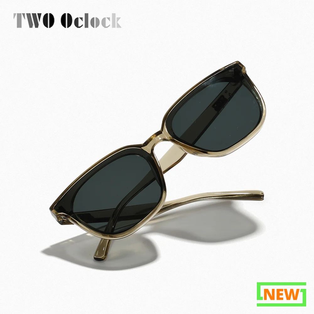 GM كوريا مربع النظارات الشمسية النساء الرجال بسيط العلامة التجارية مصمم UV400 نظارات شمسية الإناث الرجعية Cateye ظلال 2025 جديد #1