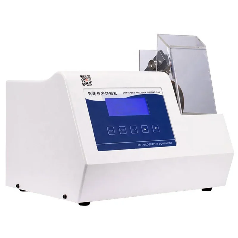 DTQ-5 Benchtop Automatic Metallographic Cutter | Digital Petrographic Sample Cutting Machine for Lab Testing