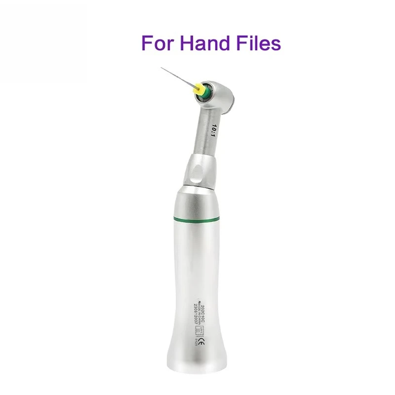 Dental 10:1 Drill Root Canal  Files Green Ring Contra Angle Reciprocation Endodontic Turbine Tips