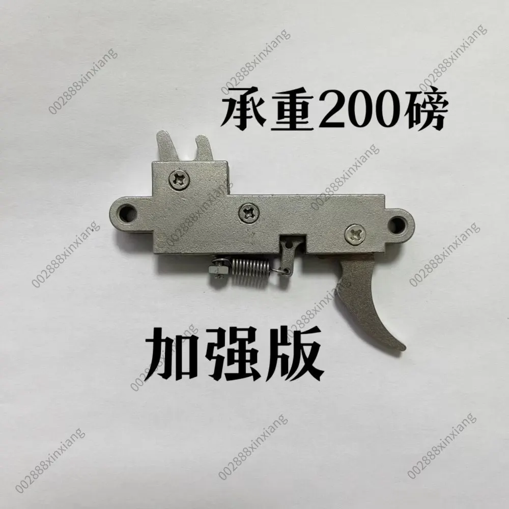 Stainless Steel Mechanical Rope Lock Three-Link Switch Cable Bow String Pulling Device Accessories