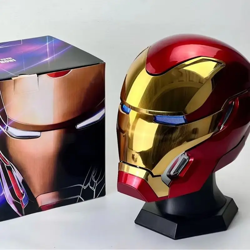 Mk50 Iron Man Wearable Helmet Split Deformation Cos Mask Cosplay Prop Collectible Desktop Ornament Model Toy Adult Fan Gift view 6