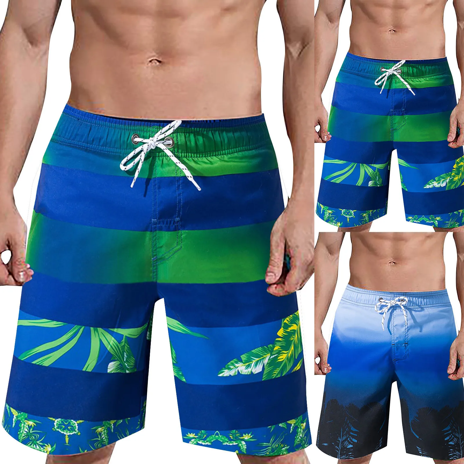 Mens Swim Trunks No Mesh Men Men Board Shorts Lattice Board Men's Slim Fit Board Shorts Men Mens Surfing Board Shorts L Shorts