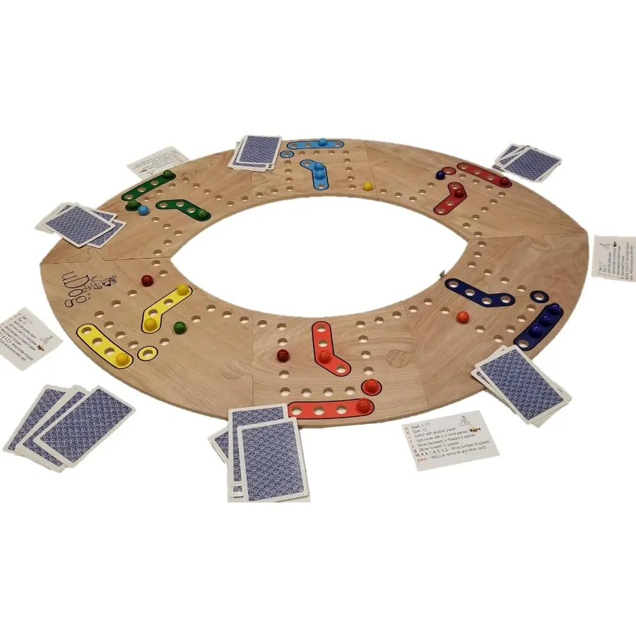 

Настольная игра для семейной игры в ночь с 6 игроками OldFashioned Fun для 1232 игроков Прочные деревянные детали, сделанные в США на прошлое