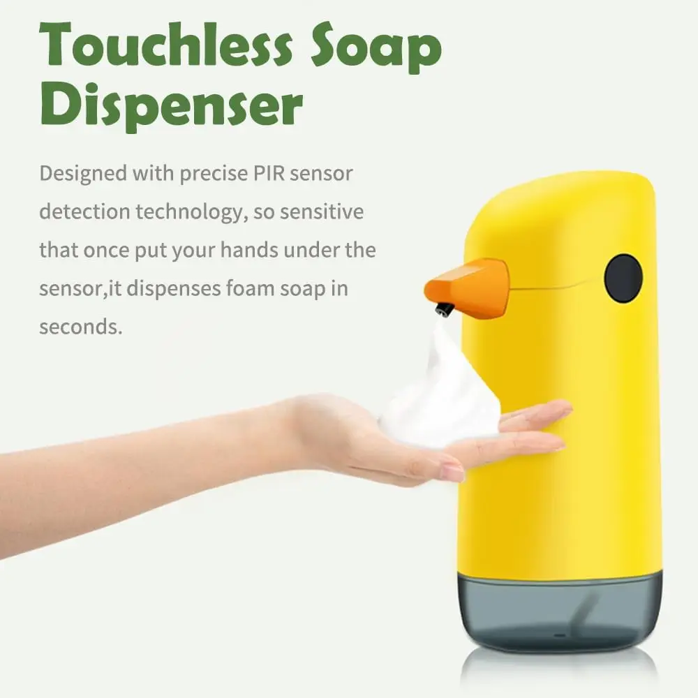 Little Yellow Duck Automatic Sensor Soap Dispenser Intelligent Children's Hand Sanitizer Machine Soap Dispense