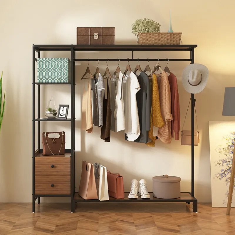 

Многофункциональная напольная вешалка для спальни, домашняя, в стиле интернет-селебрити, простая, современная, легкая, роскошная вешалка для одежды, простая сушилка для белья