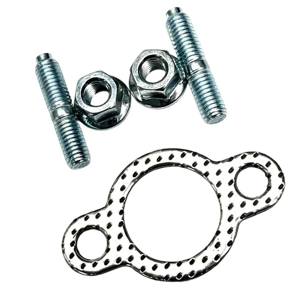 Engine Gasket Set Exhaust Stud Kit Exhaust System Repair Complete Repair Kit Easy Installation Easy Installation Exhaust Kit