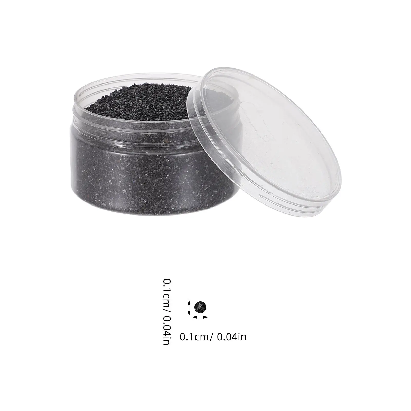 Black Silicon Carbide 24 Grit Rock Tumbling Media Abrasive Polishing Powder Ceramic Media Triangle Rock Polisher