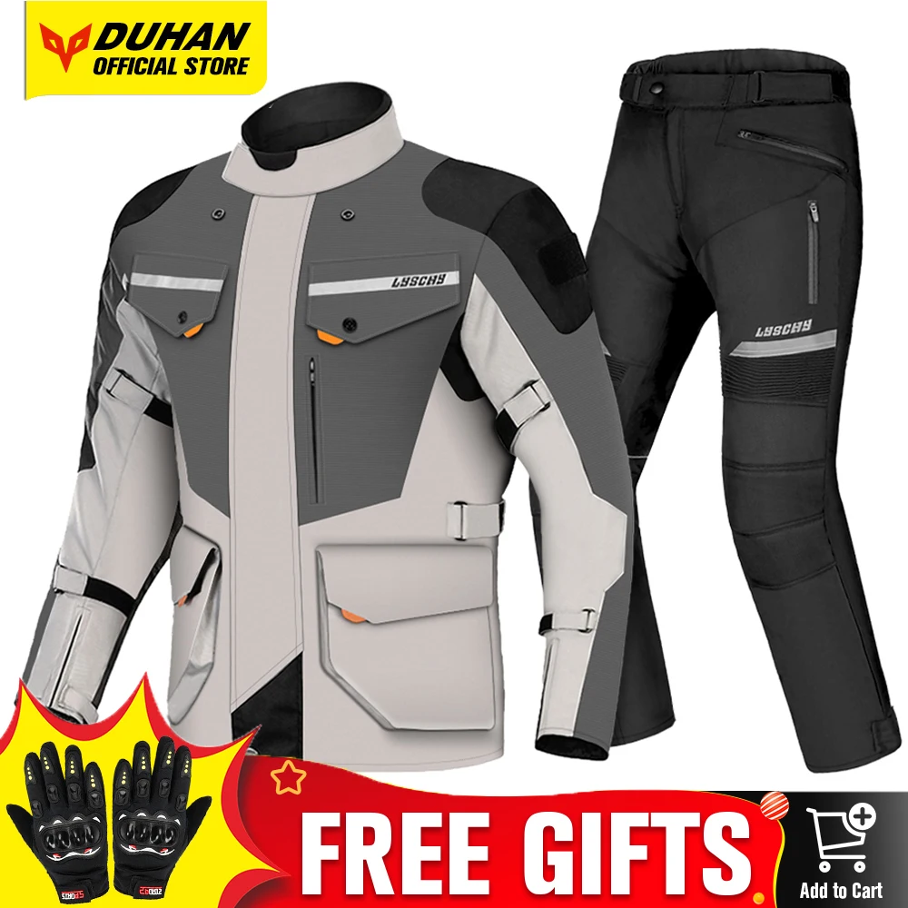 Herbst Winter Motocross Jacke wasserdicht warm Innen schuh Motobiker Fahrrads chutz Kleidung Anti Drop Motorrad jacke Männer