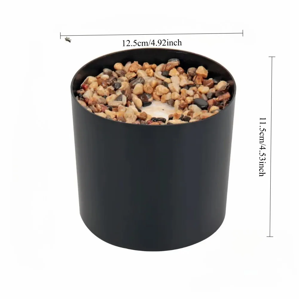 Artificial Plant Large Thread Straight Pot Foam Stone for Floral Arrangement Home Decor