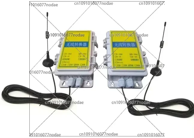Analog To Wireless Wiring Free High Precision 1-4 Channel 4-20MA 0-10V Analog Radio Conversion 3KM