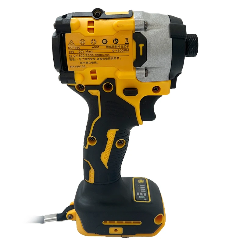 Dewalt DCF860 مثقاب مدمج لاسلكي/سائق 20 فولت مفك مثقاب كهربائي بدون فرشاة أدوات كهربائية قابلة لإعادة الشحن مطورة