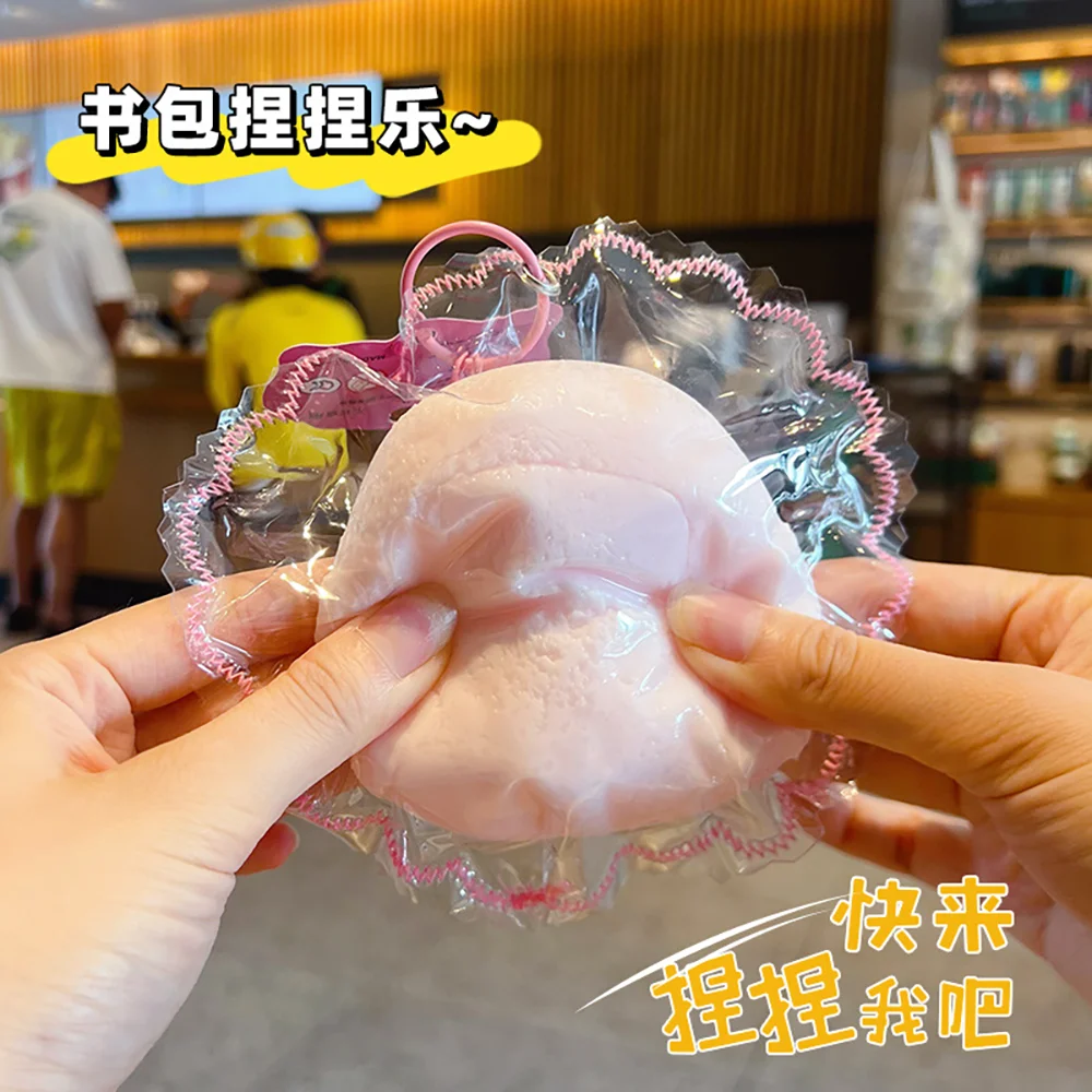 1pc Simulation Cute Backpack Soft Pinch Relieve Daily Stress Tension Slow Rebound And Restlessness Daily Decoration Children Toy