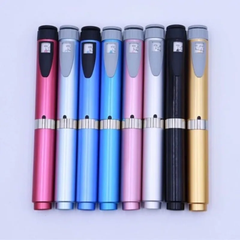 Magic Pen Wrinkle Smoothing Beauty Device, Insulin Cartridge Bottle Consumables, Reusable Injection Pen for Beauty Salon