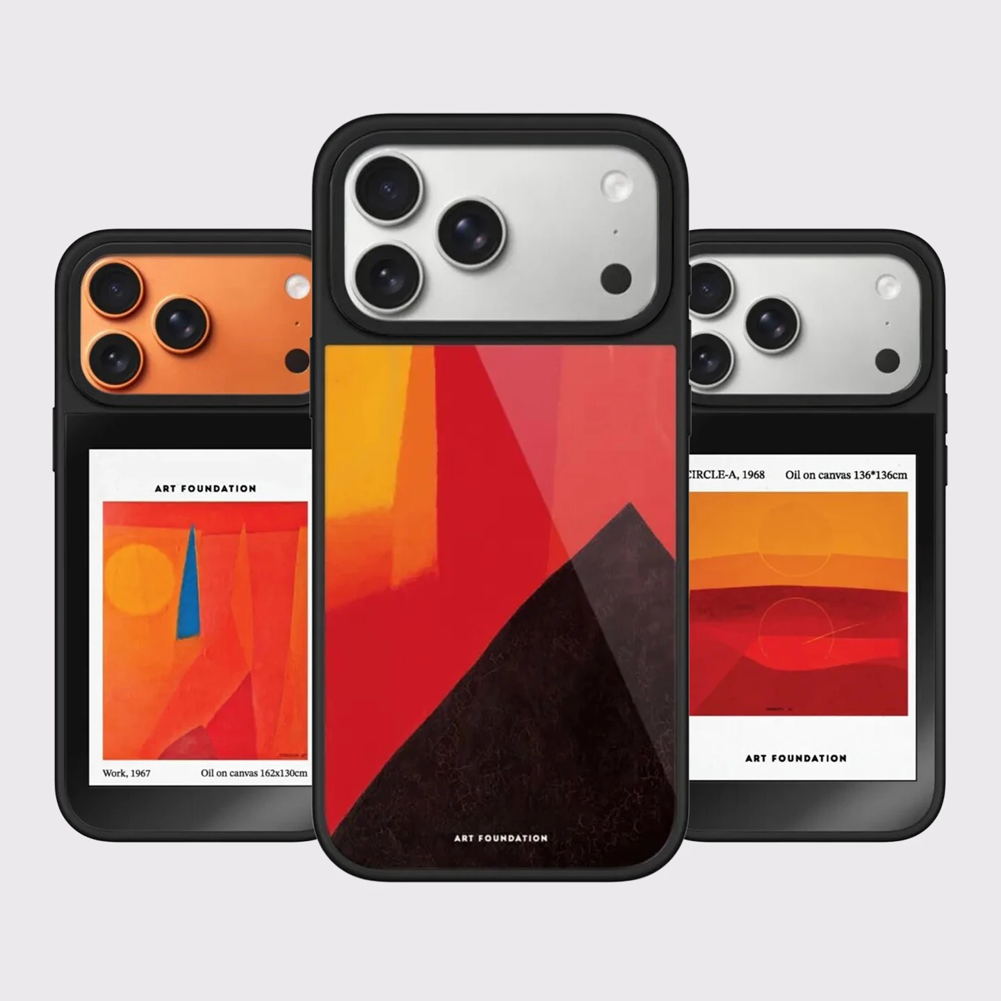 Oil on Canvas Mirror Surface Magnetic Phone Case Cover for IPhone 13 14 15 16 17 18 Pro Max Case