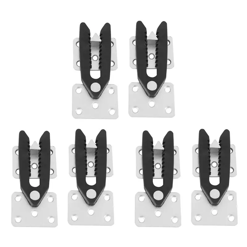 ABUL-6 Pcs Sofa Couch Sectional Furniture Connector Joint Snap Alligator Style