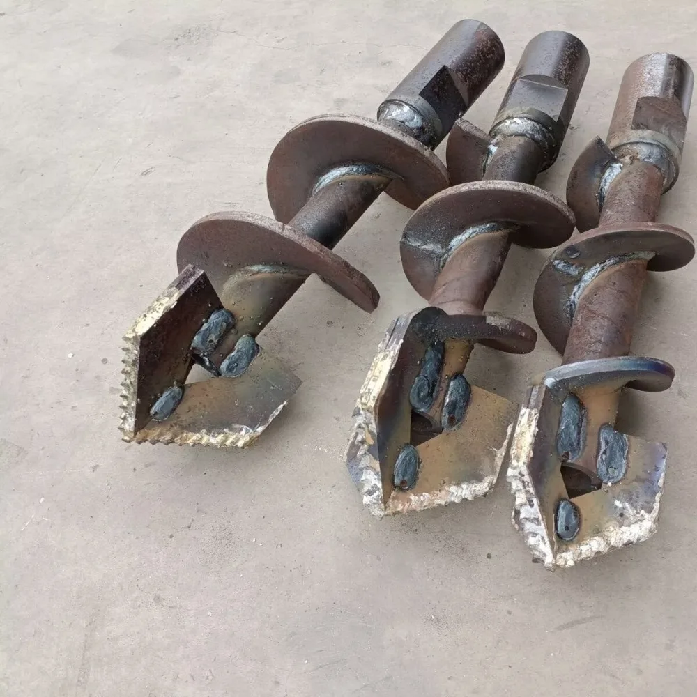 Three-blade twist drill bits for geological exploration are suitable for 42mm/50mm drill rods