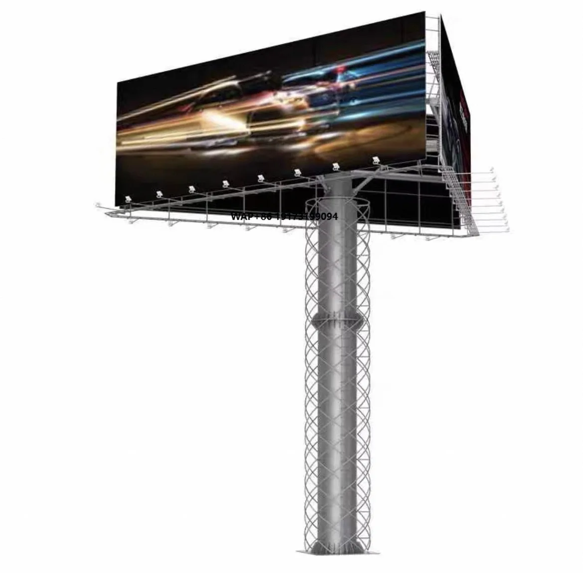 High Resolution P4 P6 P8 P10 Outdoor Stadium Waterproof LED Billboard Display HD Digital LED Billboard for Outdoor Advertising