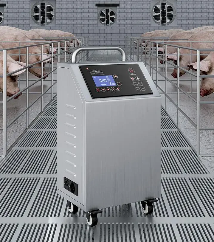 이동식 오존 발생기 10g/시간 욕조 수영장 물 정화기 (실험실 GMP 작업장용)