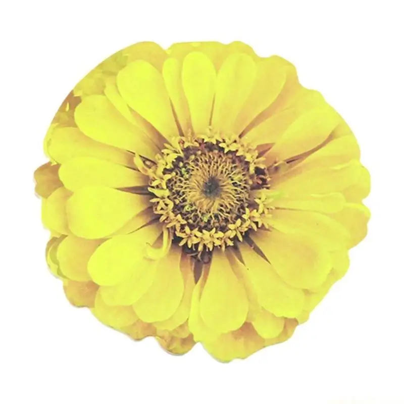 25 Sheets Removable Notes Pad Auto-Adhesive Note Pad Flowers Pad Auto-Stick Memo Pad for Home Office