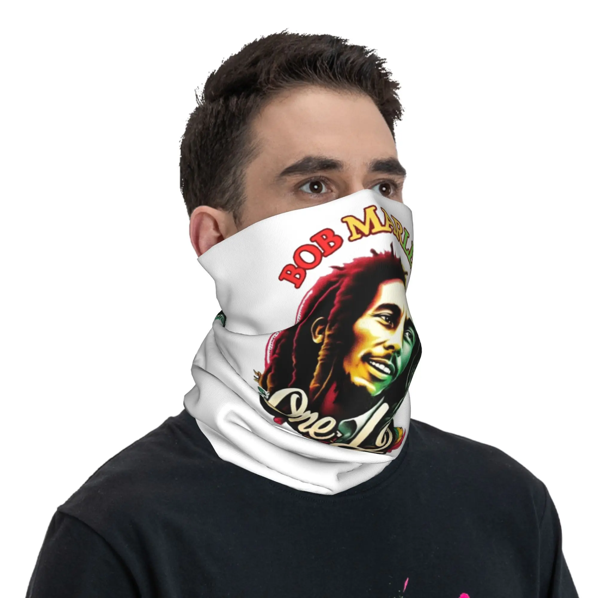 Ретро Боб Марли Уейлерс Live (6) бандана на шею, волшебный шарф с принтом, многофункциональная Балаклава для бега, дышащая унисекс для взрослых