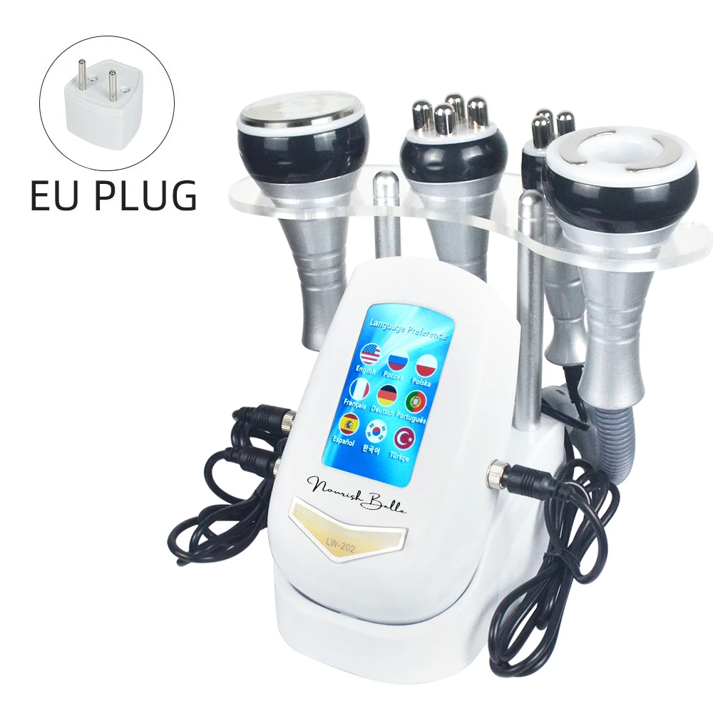 Missheart Professionele 4IN1 40K Cavitatie Ultrasone Lichaam Afslanken Machine Lifting Vacuüm Zuig geeft een gel (EU Snelle Verzending)