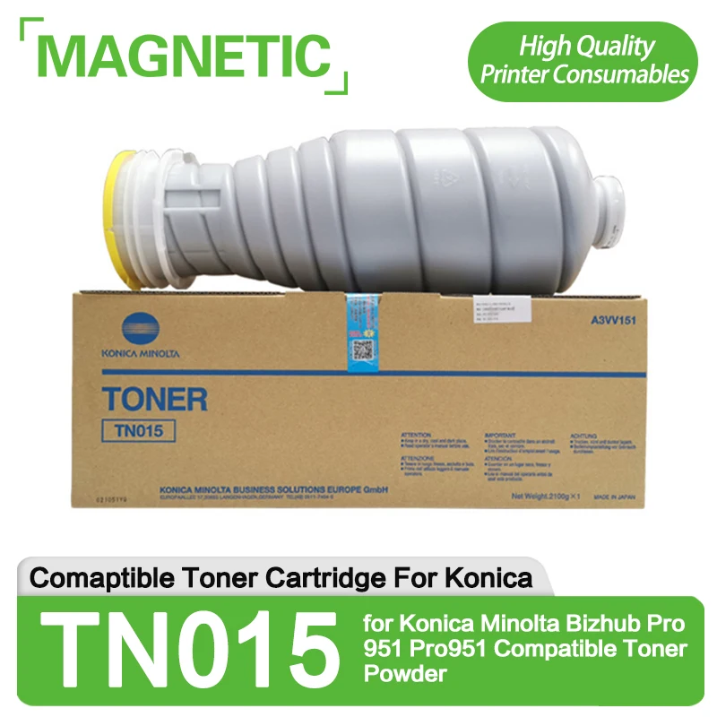 

TN015 Comaptible For TN015 Comaptible Toner Cartridge For Konica Minolta Bizhub Pro 951 Pro951 1052 1250 Compatible Toner Powder