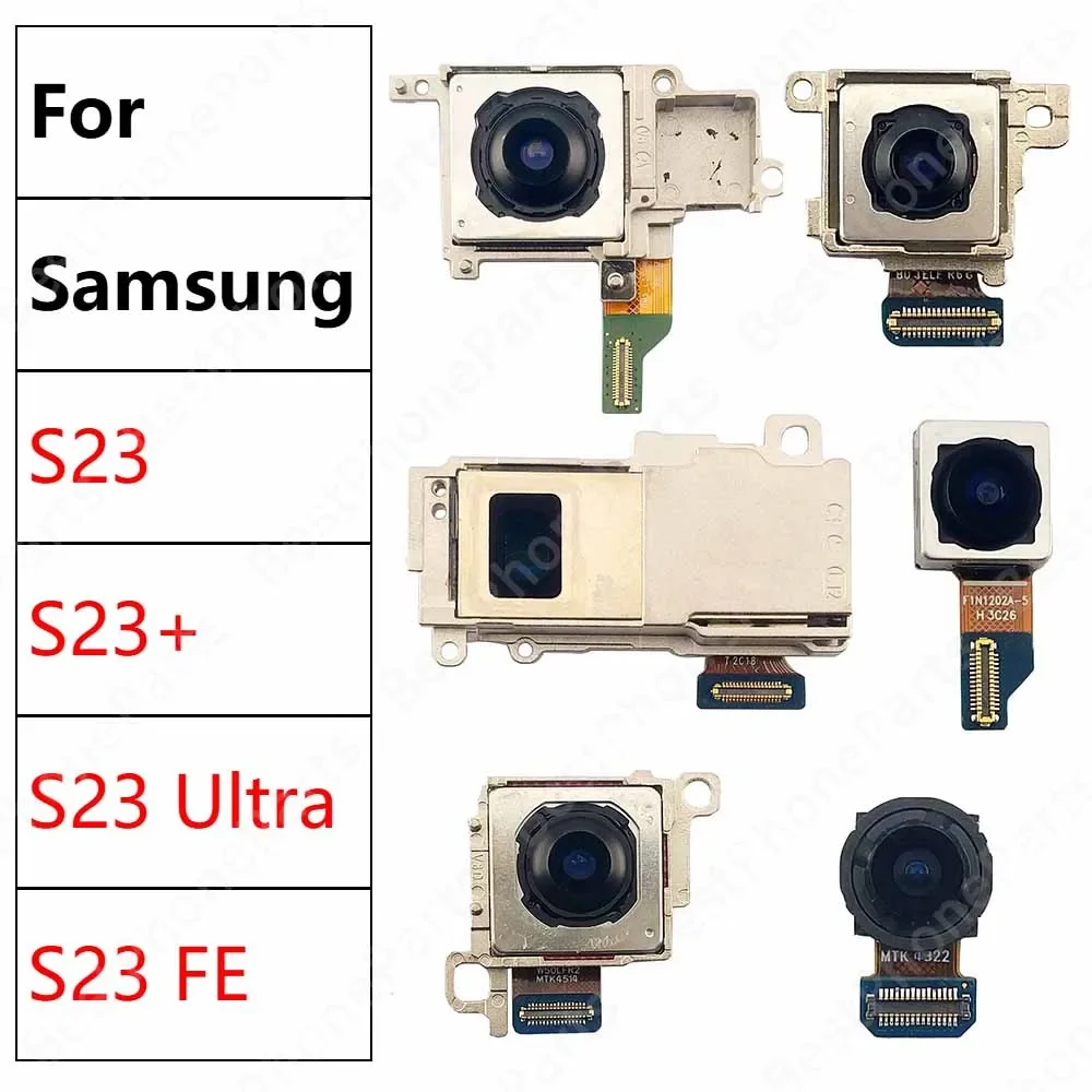 Rear Camera For Samsung Galaxy S23 FE S23+ Plus S23 Ultra 5G S711 S911 S916 S918 Back Camera Module Backside Spare Parts