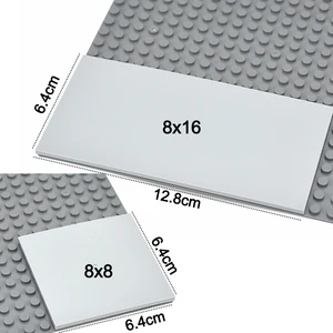 بلاط كتل البناء MOC ، طوب مسطح الشكل ، ألعاب تعليمية ، DIY ، 10202 ، 1751 ، 4 × 4 ، 6 × 6 ، 8 × 8 ، 8 × 16 ، 7 × 7 أفضل 6 طوب طيني صغير مبيعا - رقم 5