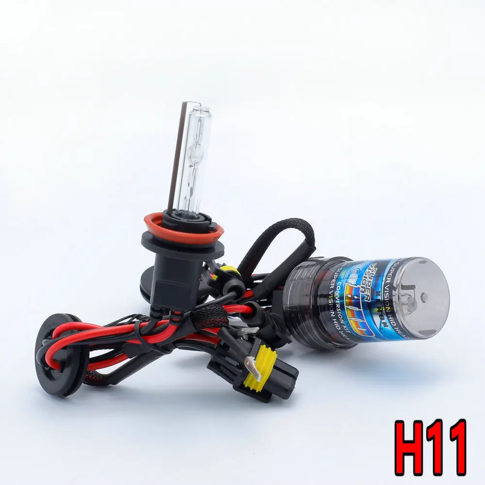 2pcs HID Xenon bulb 35w 55w 3000k 4300k 6000k 8000k 10000k 12000k H1 H3 H7 H11 HB3 HB4 H27 D2S 9012 880 881 H4 D2H car headlight