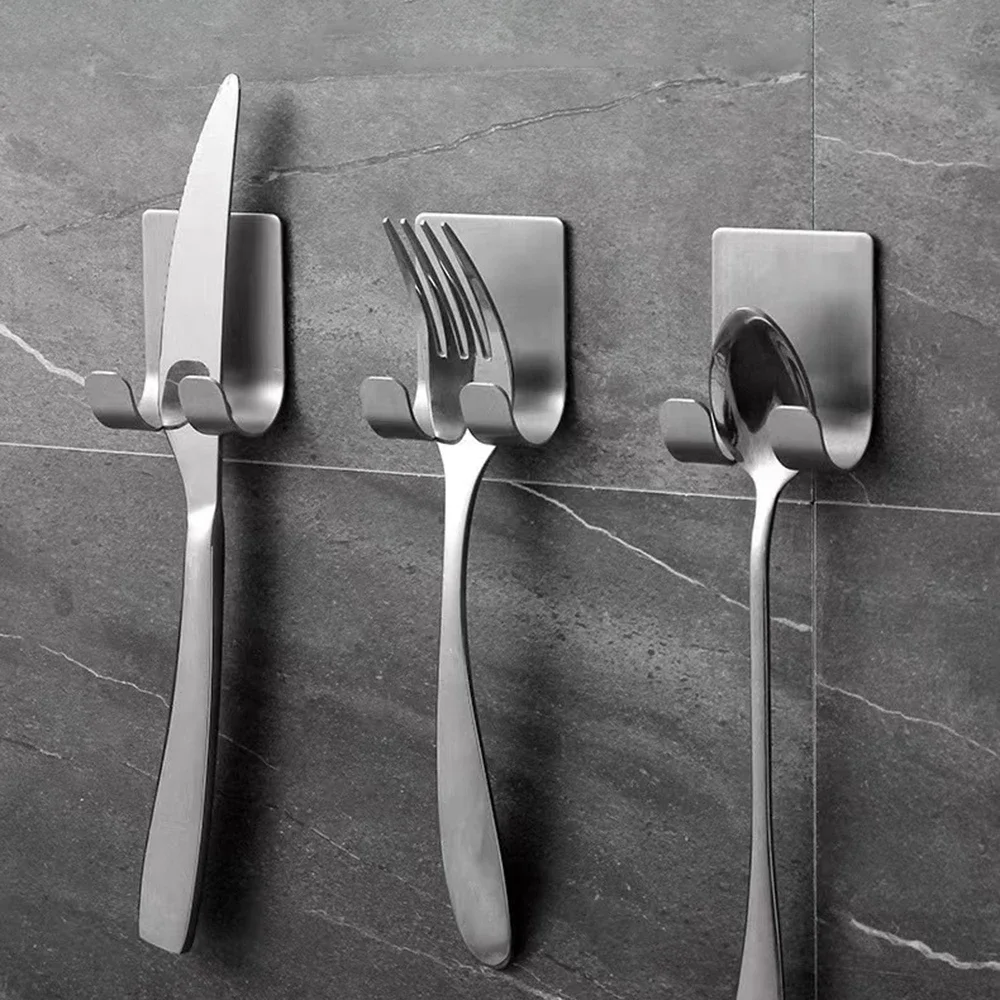 

2pcs Razor Holder 304 Stainless Steel Men Shaving Shaver Razor Stand Shelf Shaving Razor Storage Rack Bathroom Hook Organizer