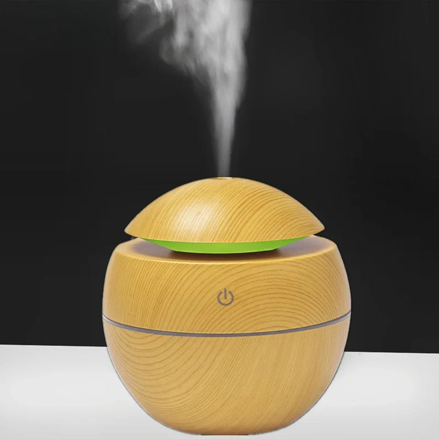 

Improve Air Quality and Create a Relaxing Atmosphere with Wood Ultrasonic Cool Mist Essential Oil Aromatherapy Diffuser for Bedr