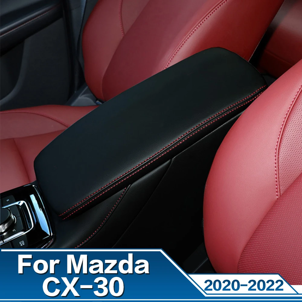 1 STÜCK NEU Auto-Innendekorationszubehör Armlehnenbox-Abdeckung Mittelkonsolenverkleidung für Mazda CX-30 CX 30 CX30 2020 2021 2022