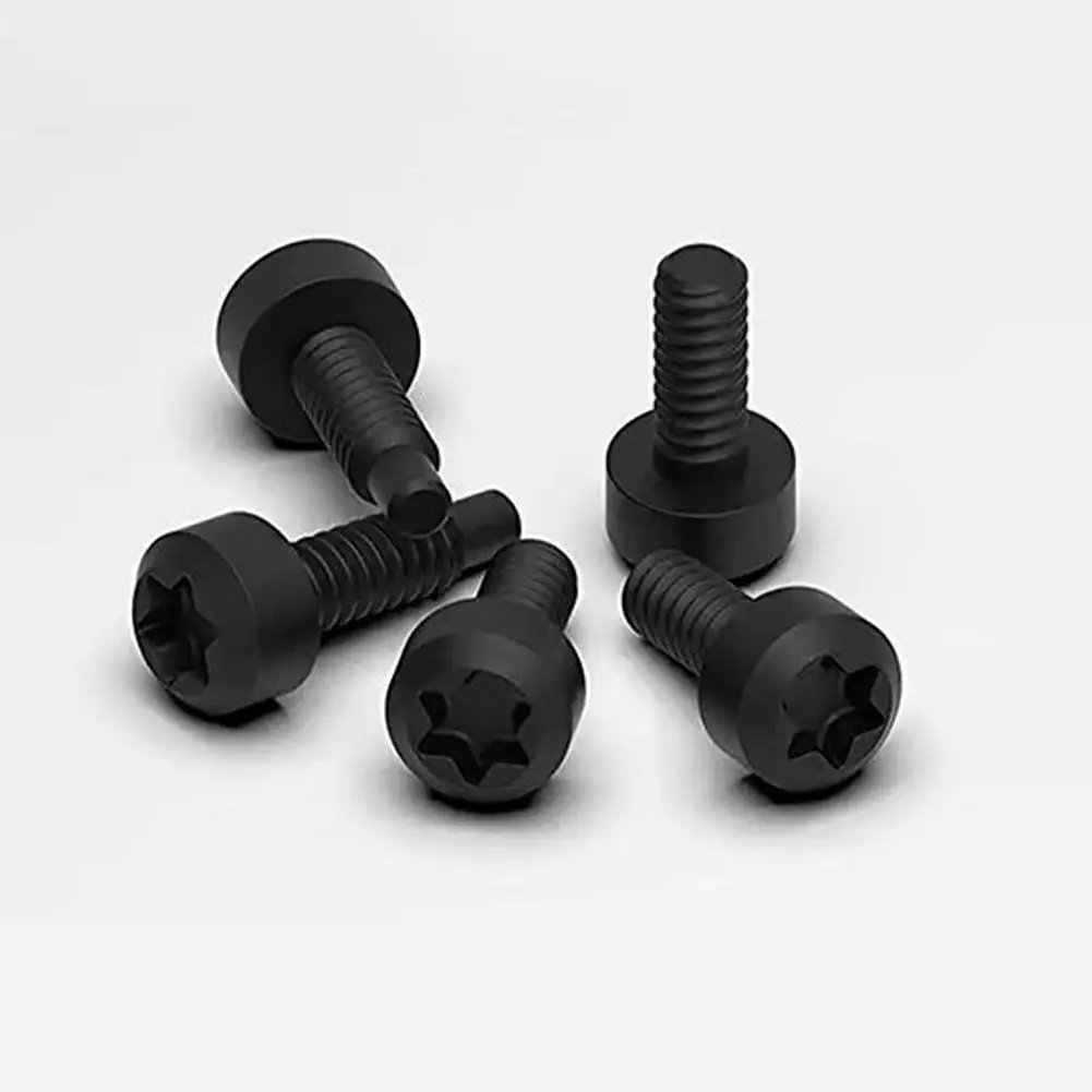 Untuk RING Bel Pintu Pintar T6/T15 Sekrup Perangkat Keras Anti Maling Sekrup Peralatan Aksesori Logam Berlubang Bunga Plum