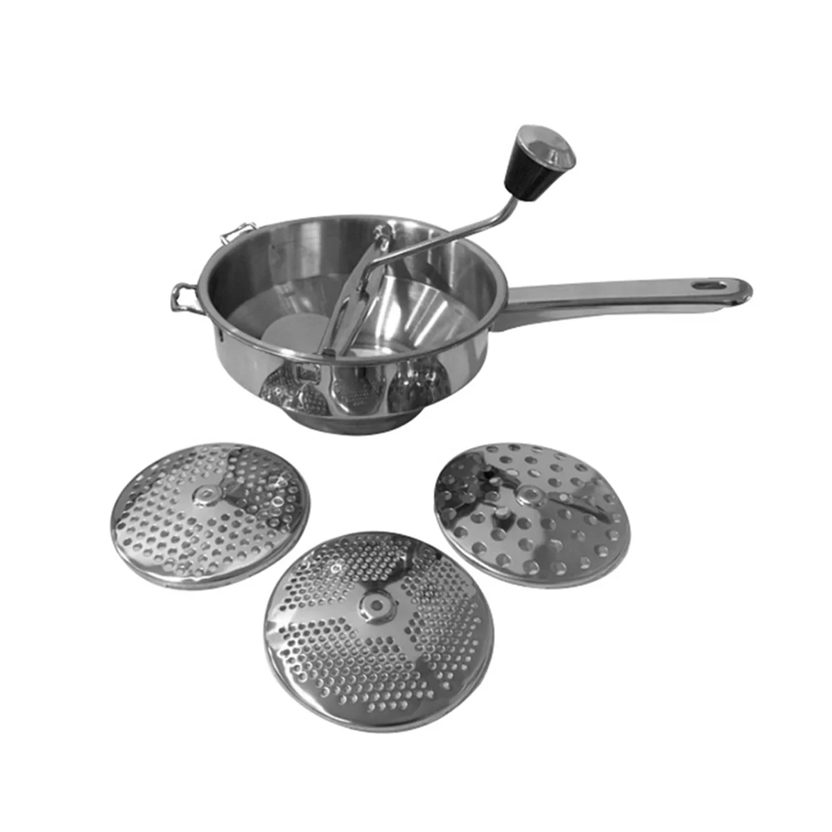 

Stainless Steel Manual Potato Mixer Mashed Masher Vegetable and Fruit Food Supplement Multifunctional Cooker