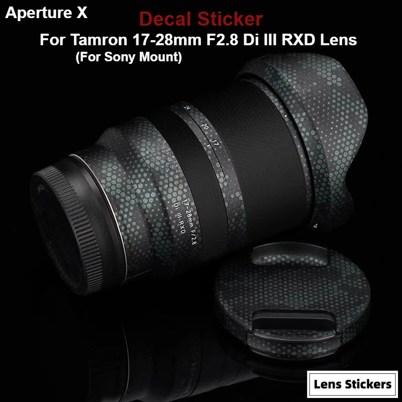 Protector de Lente para Tamron 17-28mm F2.8 Di III RXD para Montura Sony, Adhesivo Protector de Carcasa, Antiarañazos, A046