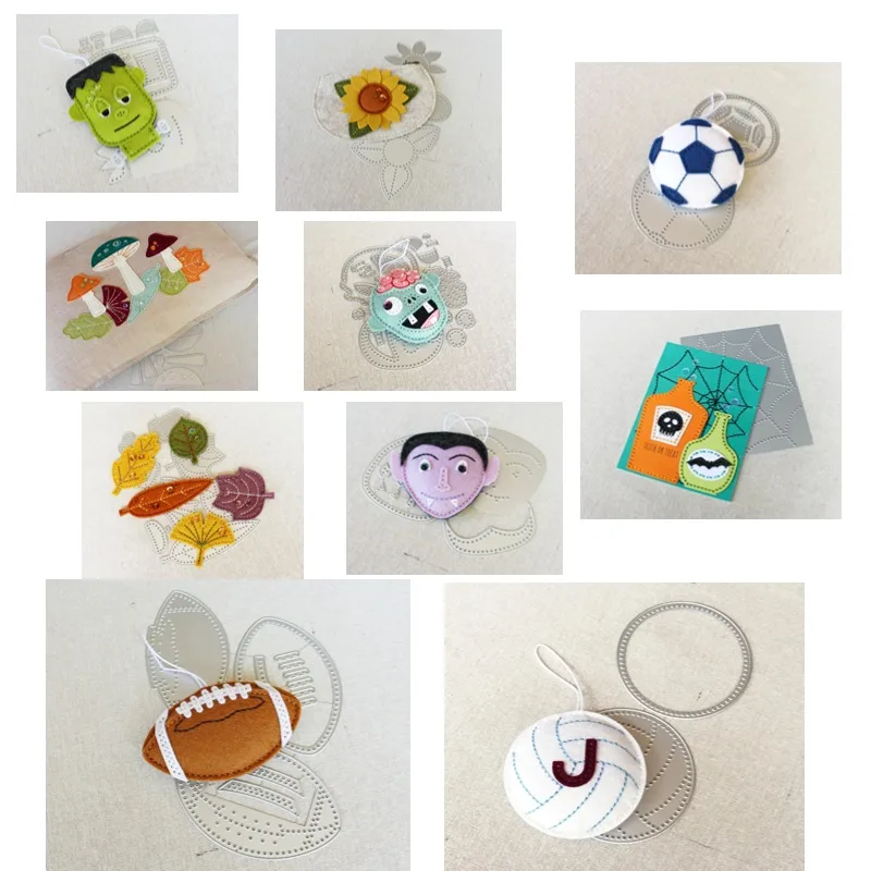 قوالب القطع المعدنية المسكونة DIY بها بنفسك خردة الحجز الحرف يموت قطع الإستنسل صانع ألبوم صور قالب اليدوية الديكور #1