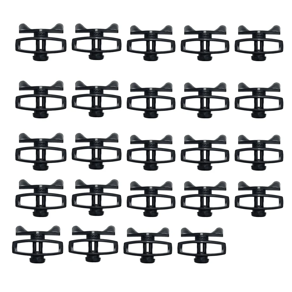 Plastic Electronic Fence Wire Tensioner Livestock Electric Fence Wire Portable Tape Tighteners for Farm Accessories 24Pc