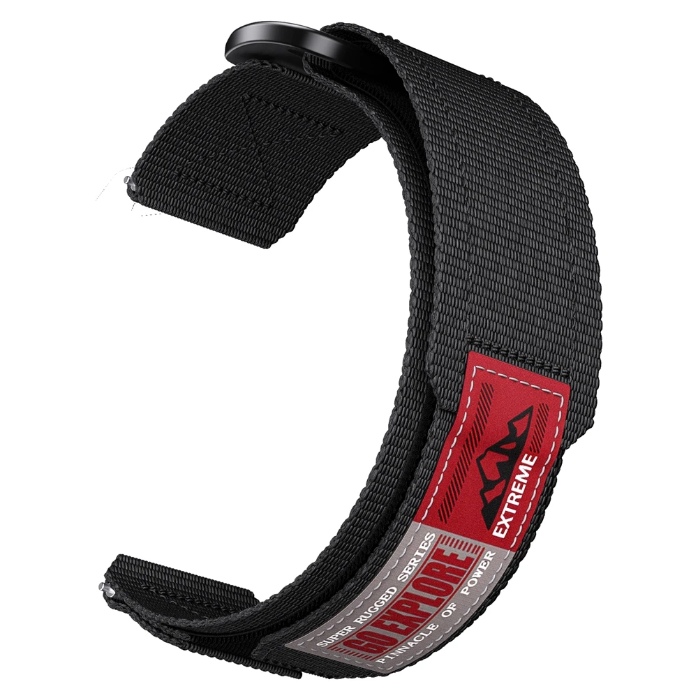 22 مللي متر سهلة تناسب الرياضة النايلون حزام لهواوي ساعة GT6 برو الفرقة ل GT6 GT5 GT4 GT3 46 مللي متر في نهاية المطاف سوار حزام الساعات